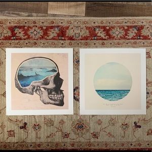 Ocean wall print set